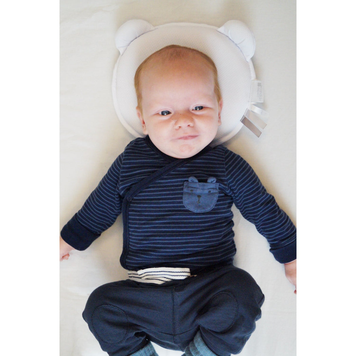 Candide White Panda Baby Pillow Air