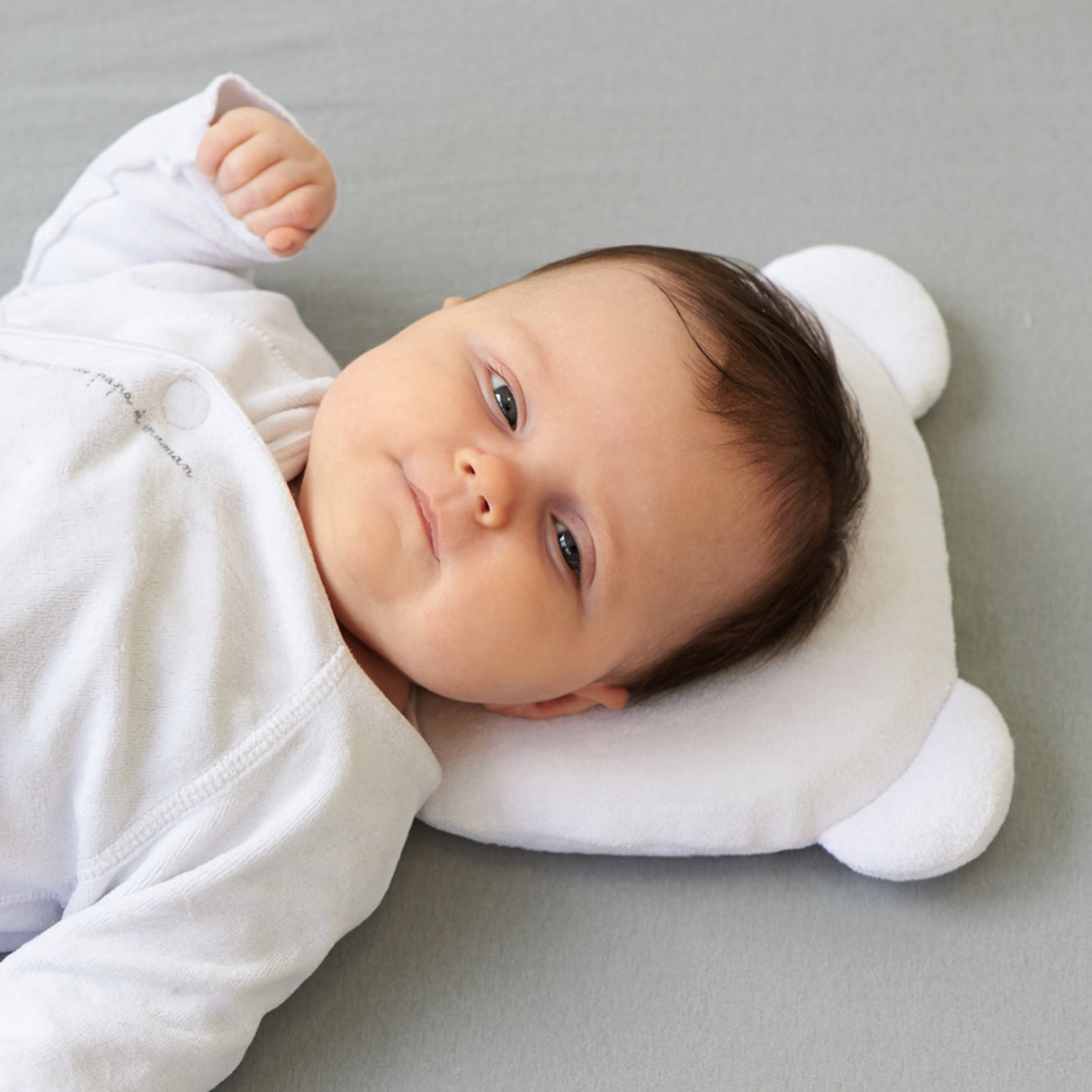 Candide White Panda Baby Pillow