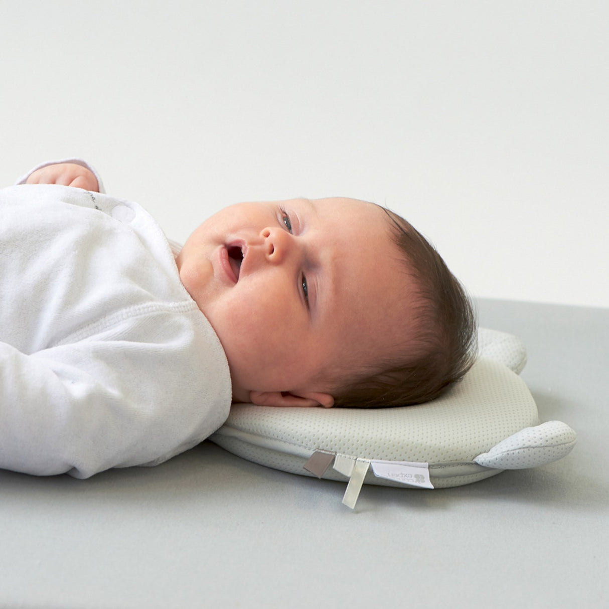 Candide Grey Panda Baby Pillow Air