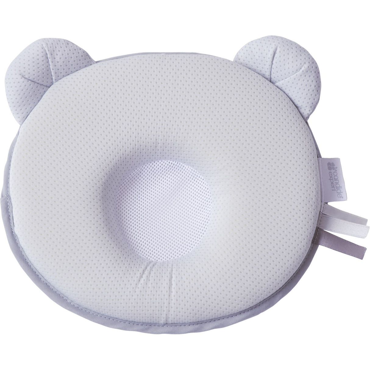 Candide Grey Panda Baby Pillow Air