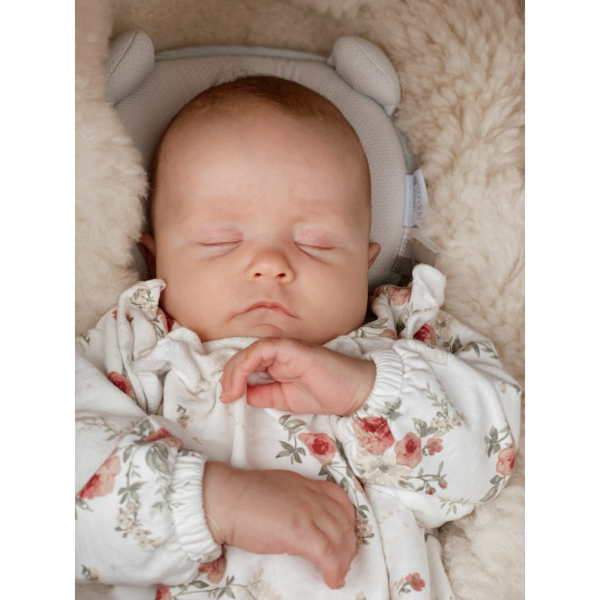 Candide Grey Panda Baby Pillow Air