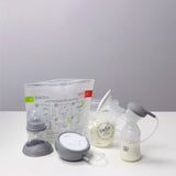 bblüv Transparent Breast Milk Storage Bags 50 Pack