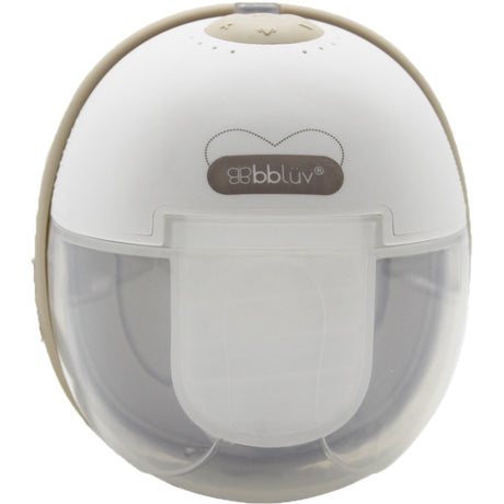 bblüv White/Beige Portable Electric Single Breast Pump With Heating