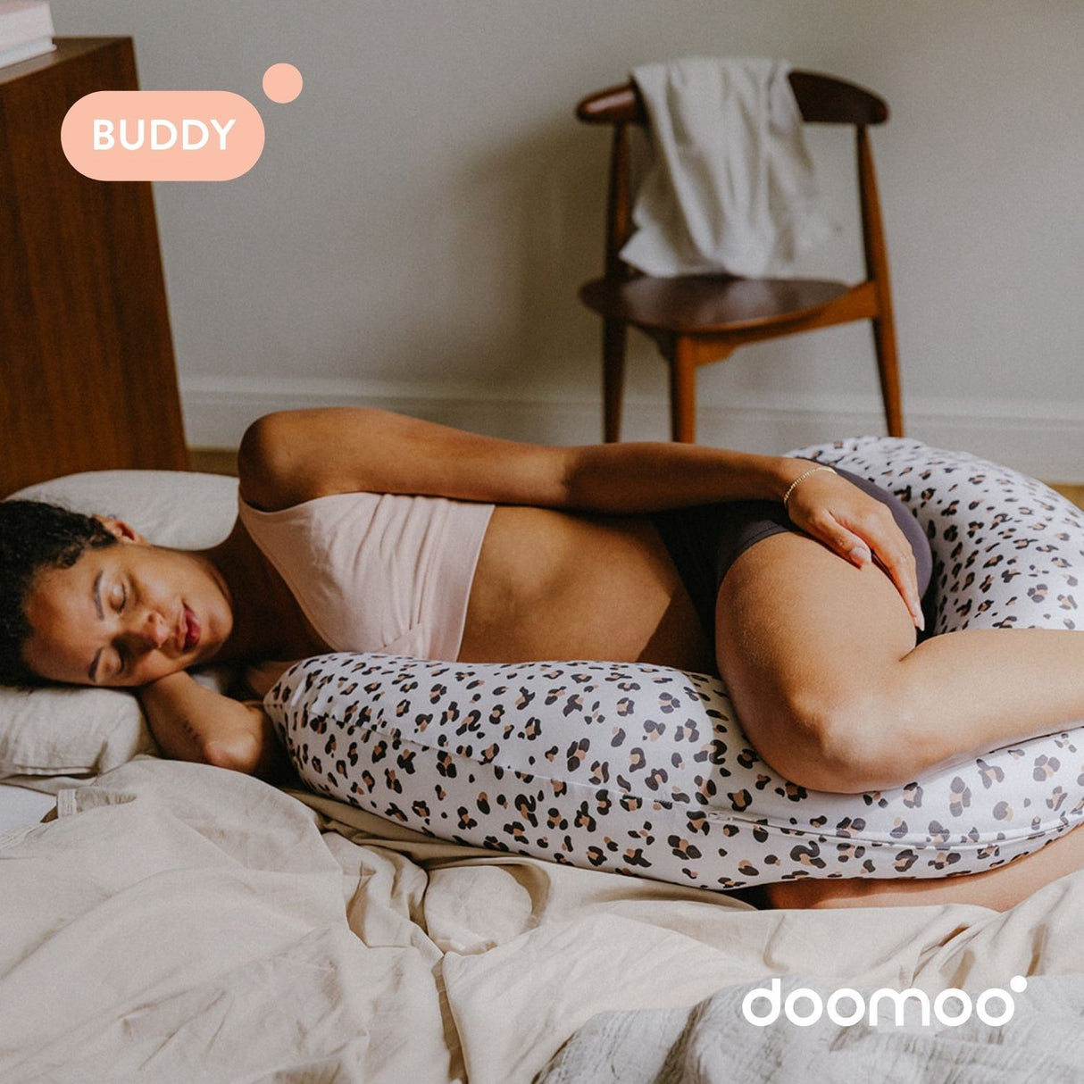 Doomoo Leopard Nursing & Pregnancy Pillow