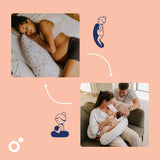 Doomoo Peach Nursing & Pregnancy Pillow