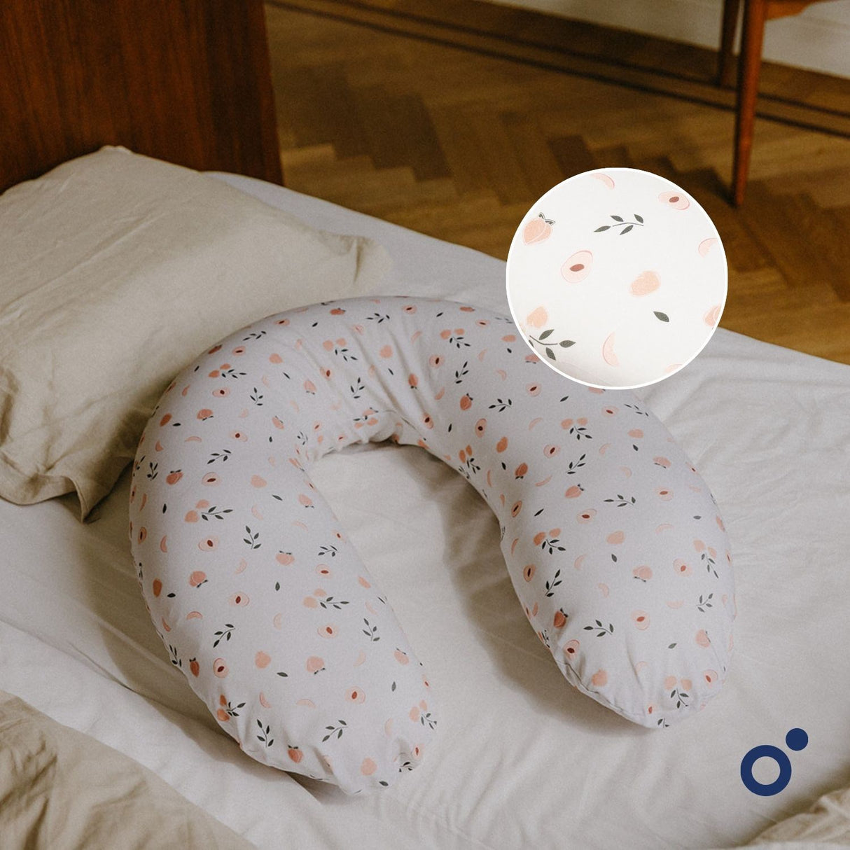 Doomoo Peach Nursing & Pregnancy Pillow