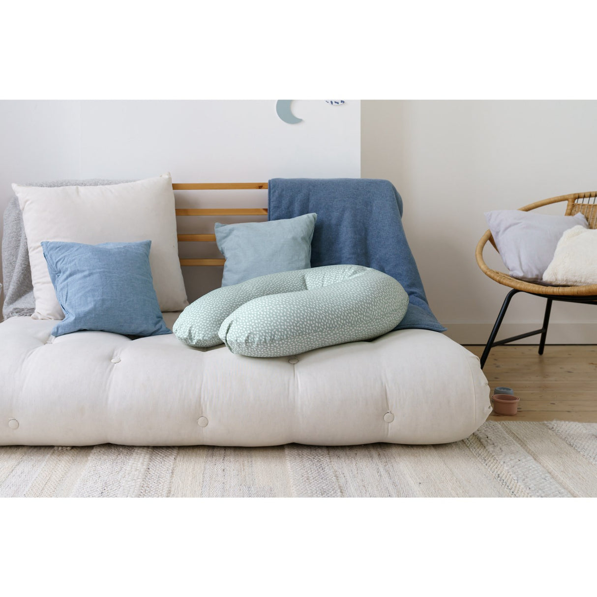 Doomoo Cloud Khaki Nursing & Pregnancy Pillow