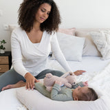 Doomoo Beige Basic Nursing & Pregnancy Pillow