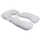Doomoo Grey Polka Dots Maxi Pregnancy Pillow