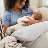 Doomoo Grey Polka Dots Maxi Pregnancy Pillow