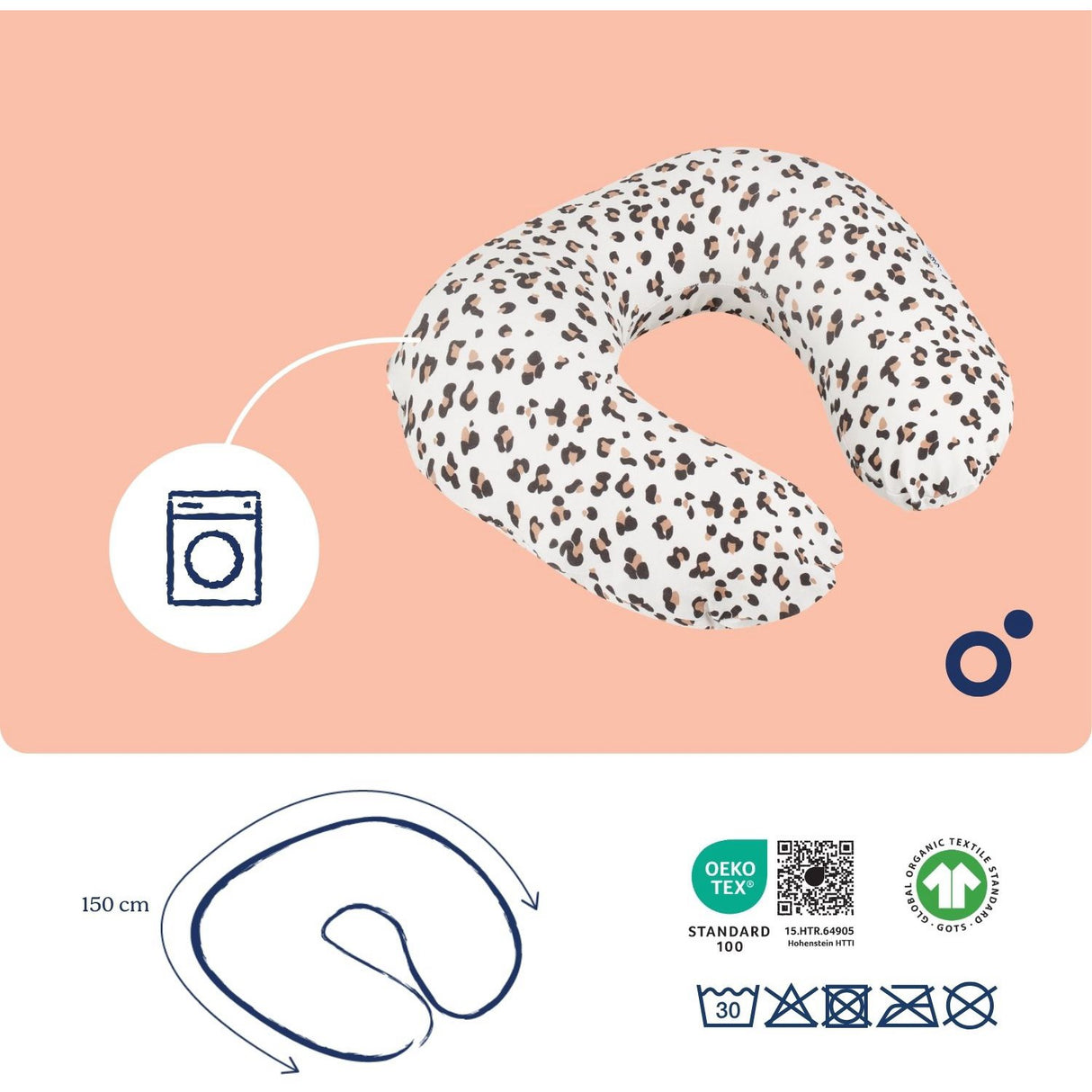 Doomoo Leopard Nursing Pillow