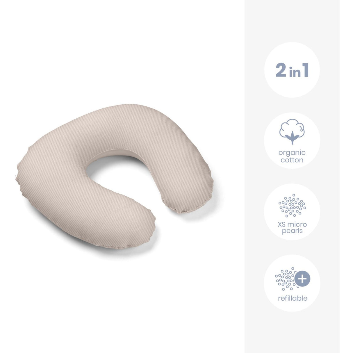 Doomoo Corduroy Sand Nursing Pillow