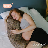 Doomoo Dark Leopard Nursing & Pregnancy Pillow