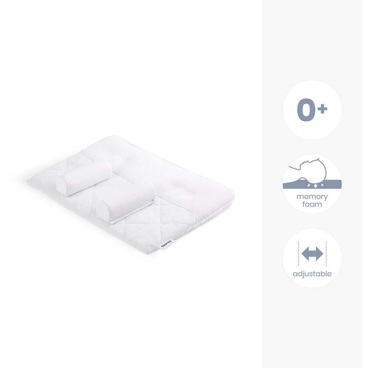 Doomoo White Wide Support Pillow
