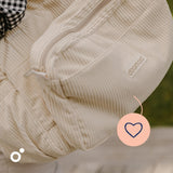 Doomoo Corduroy Sand Diaper Bag With 8 Accessories