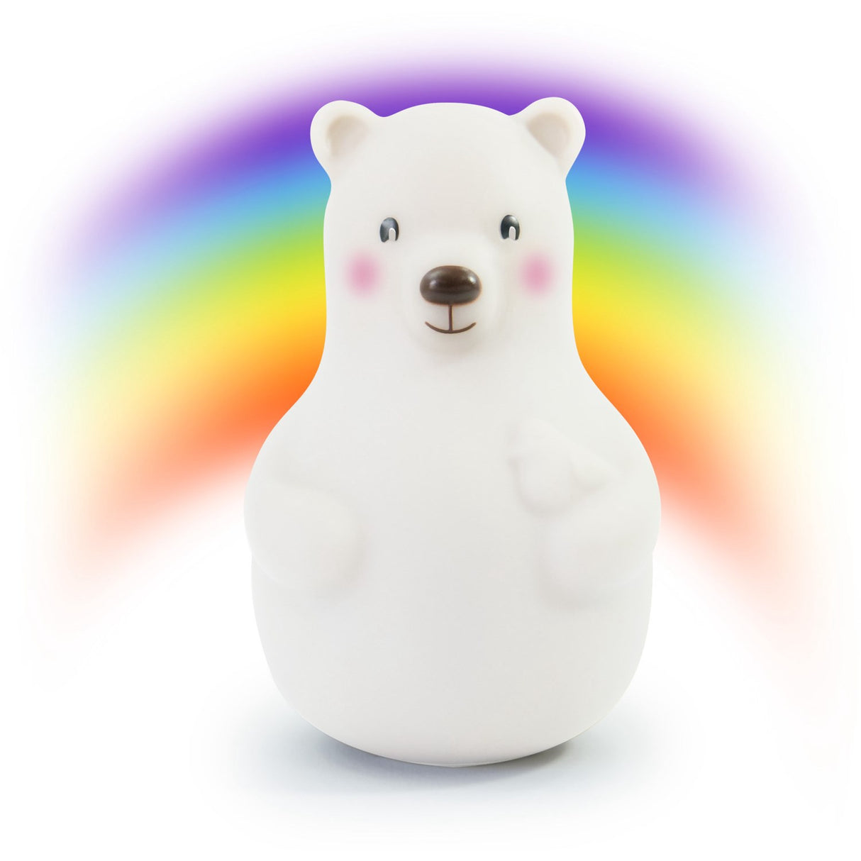 Pabobo White Bear Night Light With Colour Sensor