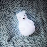 Pabobo White Bear Night Light With Colour Sensor