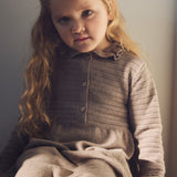 Huttelihut Cinder Melange Dress Ls Knit W. Wool