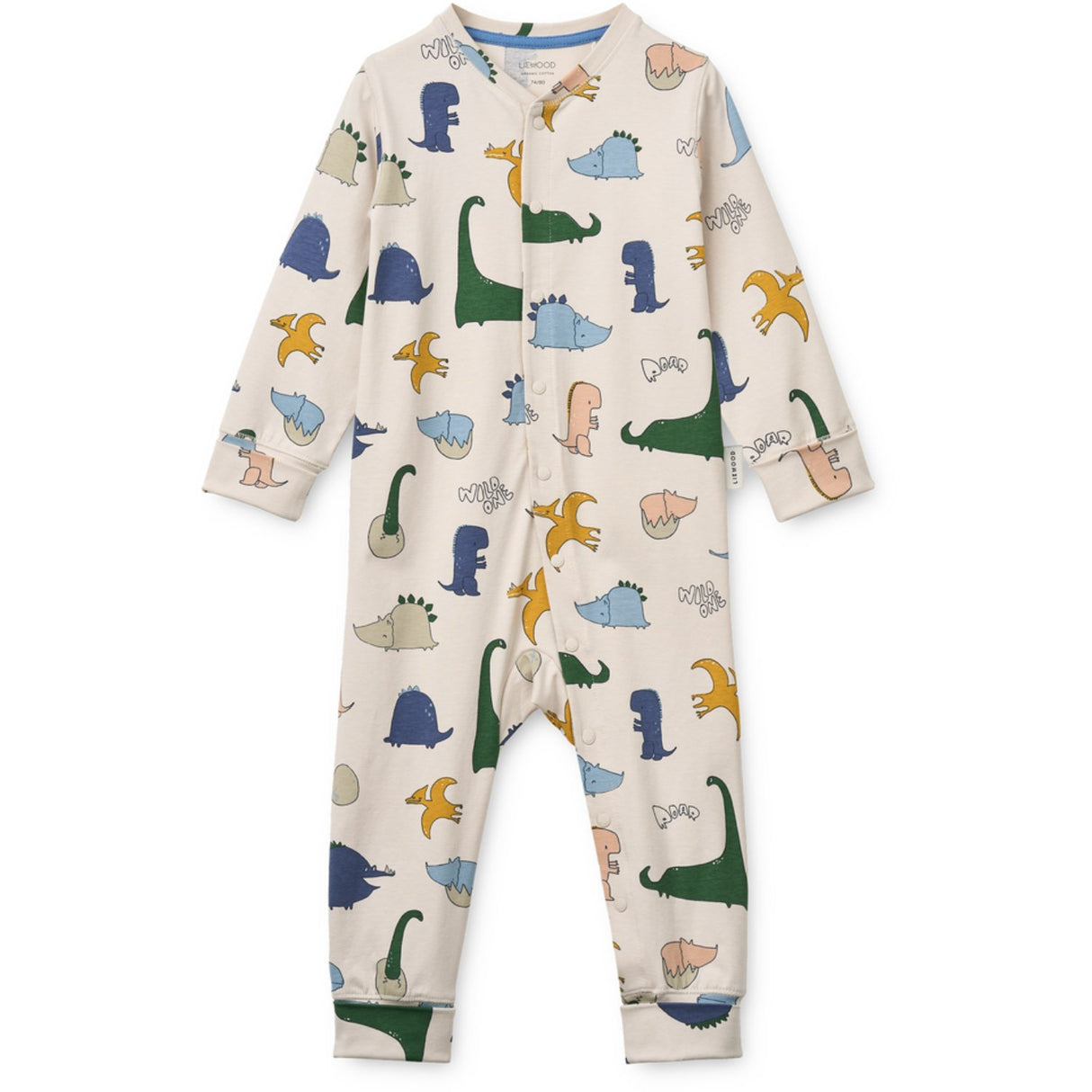 LIEWOOD Dino Roar / Sandy Birk Grow Printed Pyjamas Jumpsuit