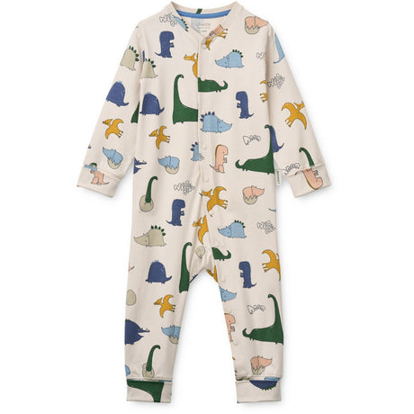 LIEWOOD Dino Roar / Sandy Birk Grow Printed Pyjamas Jumpsuit