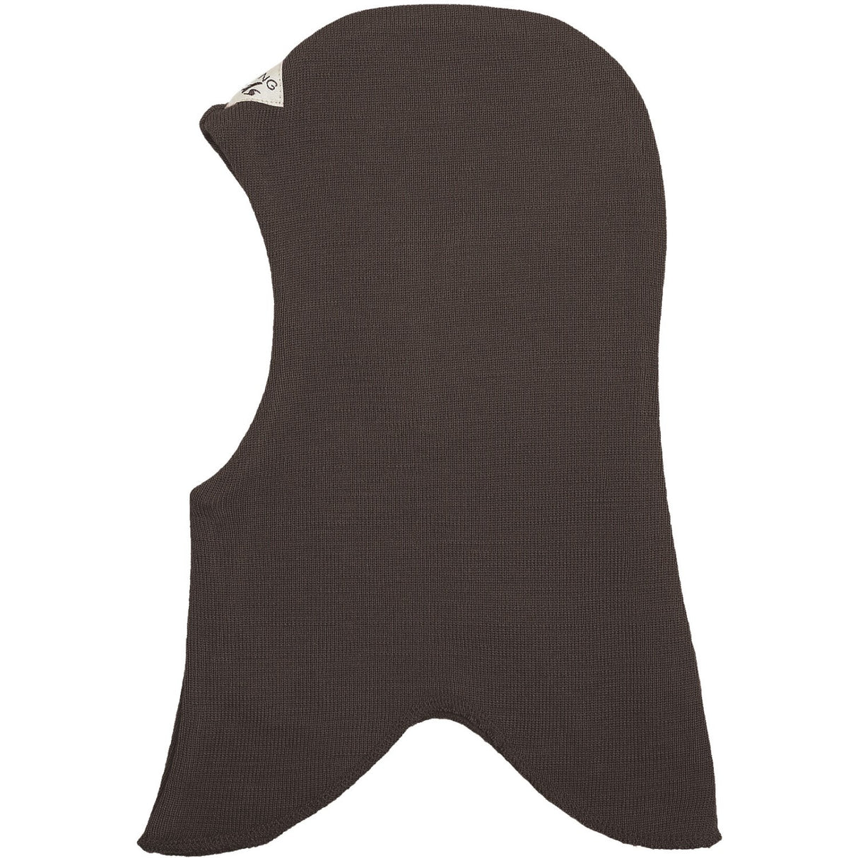 Racing Kids Dark Brown Rund Balaclava