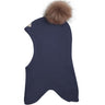 Racing Kids Navy Rund Balaclava