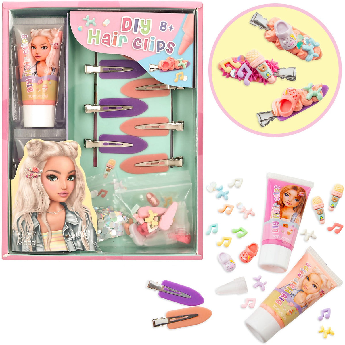 TOPModel Diy Hair Clips