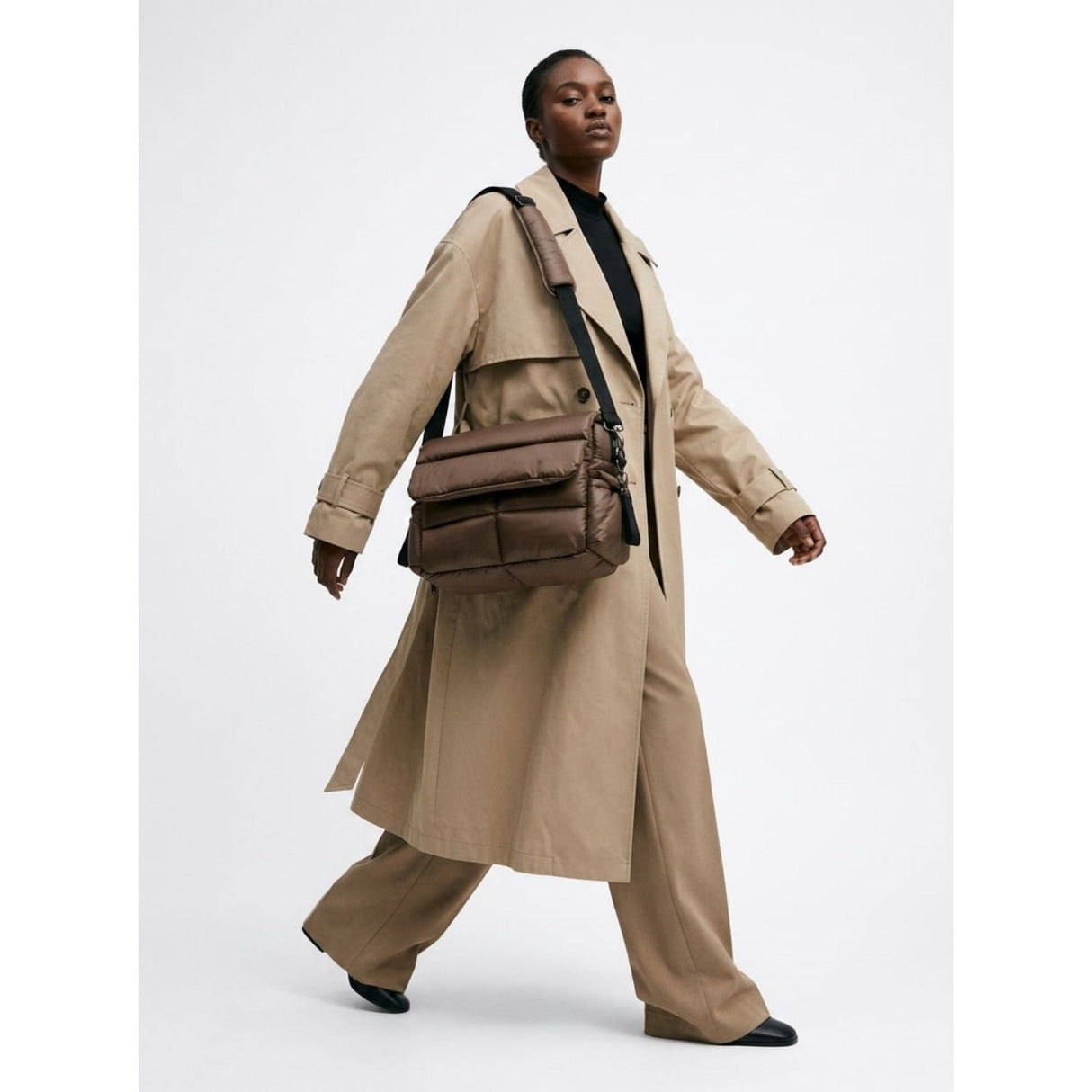 KongWalther Puffer Chocolate Brown Changing Bag
