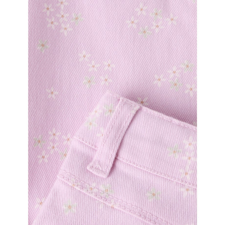 Name It Pirouette Flower Nmfrose Straight Twill Pants 3217-Yf