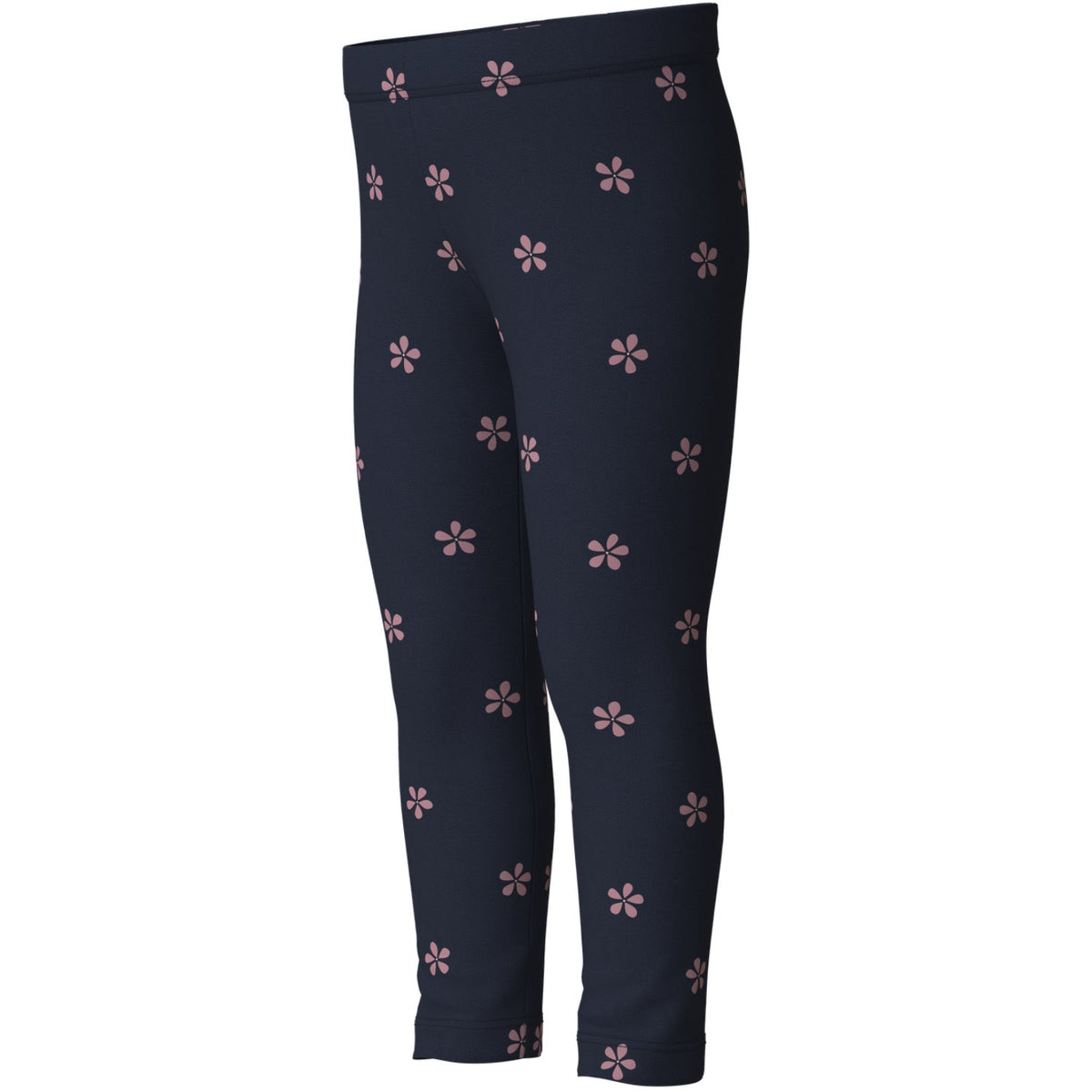 Name It Navy Blazer White Flower Nmfdavina Aop Swe Leggings Bru