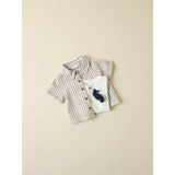 Name It Chateau Gray Cloud Dancer Nbmfedenis Ss Shirt
