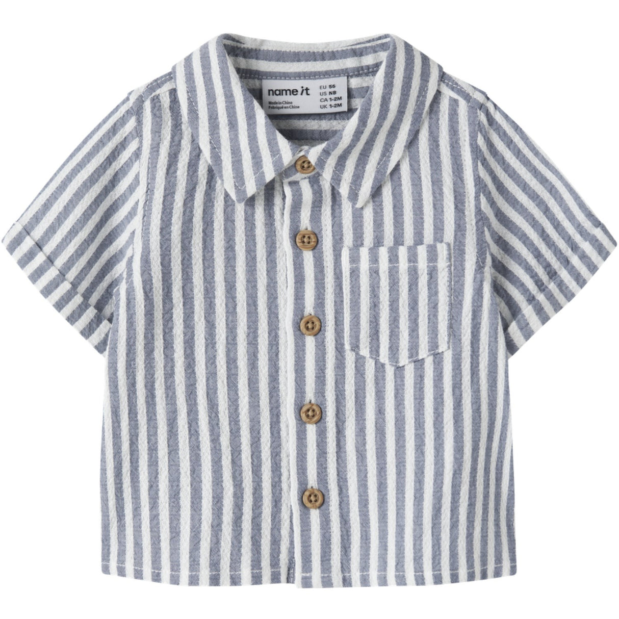 Name It Vintage Indigo Cloud Dancer Nbmfedenis Ss Shirt