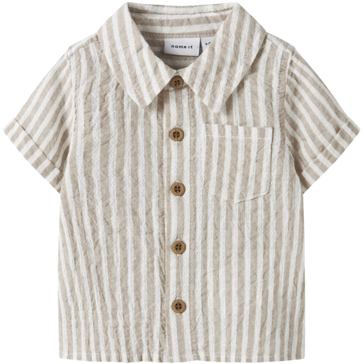 Name It Chateau Gray Cloud Dancer Nbmfedenis Ss Shirt
