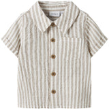 Name It Chateau Gray Cloud Dancer Nbmfedenis Ss Shirt