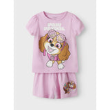 Name It Pink Frosting Nmfmam Paw Ss Nightset Cplg