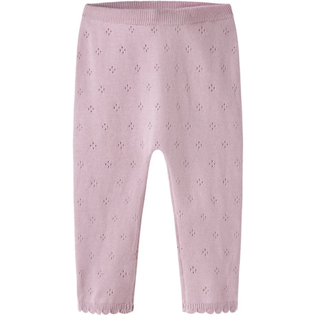 Name It Fragrant Lilac Nbfdiame Knit Pants