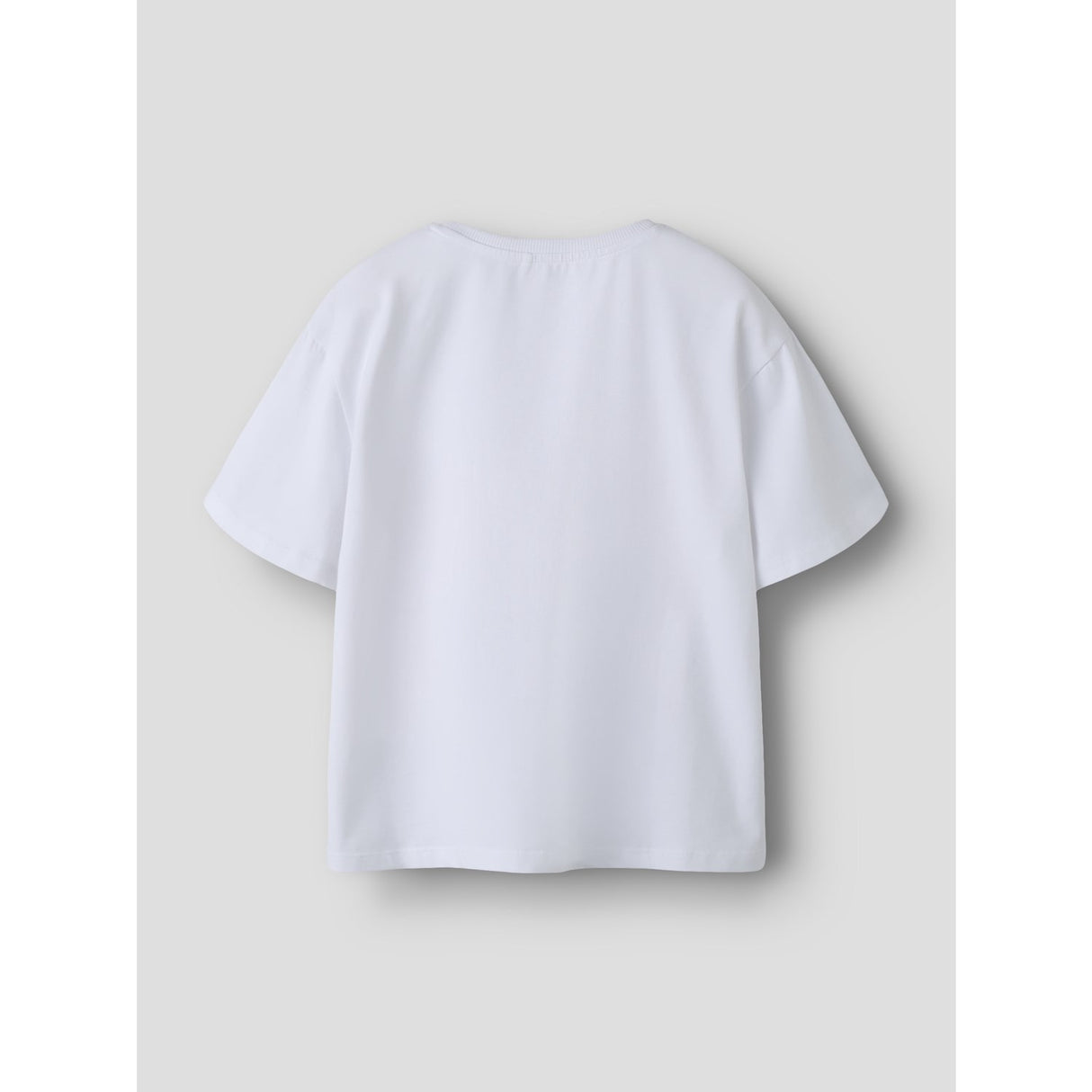 Name It Bright White Nkfaftina Stitch Ss Nreg Top Box Wdi