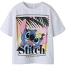 Name It Bright White Nkfaftina Stitch Ss Nreg Top Box Wdi