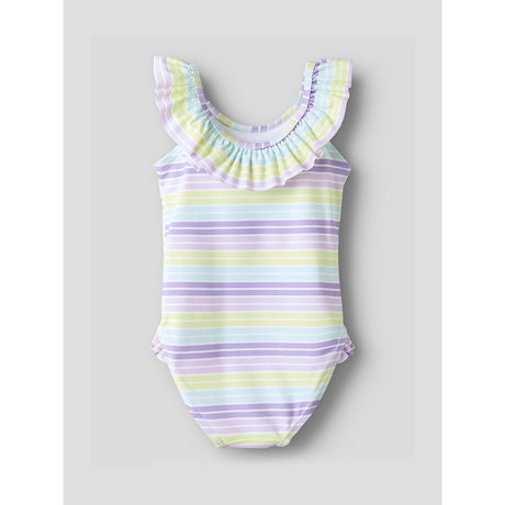 Name It Orchid Bloom Nmfpmelisa Gabby Swimsuit Sky