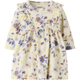Name It Almond Milk Nbfflora Ls Dress