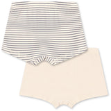 Konges Sløjd Blue Stripe Basic 2 Pack Boy Boxers Gots