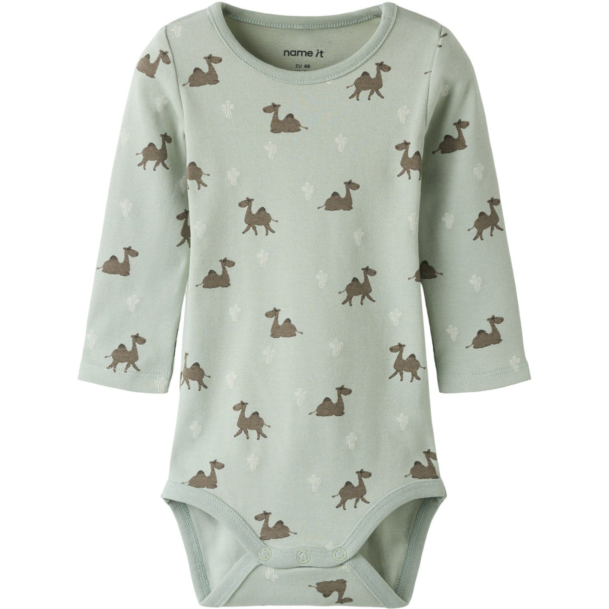 Name It Aqua Gray Nbmpjohnson Ls Body