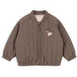 Konges Sløjd Walnut Juno Terry Bomber Jacket