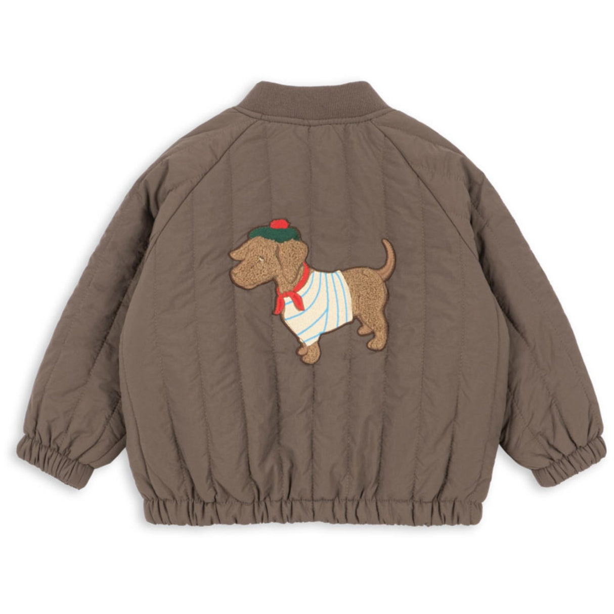 Konges Sløjd Walnut Juno Terry Bomber Jacket