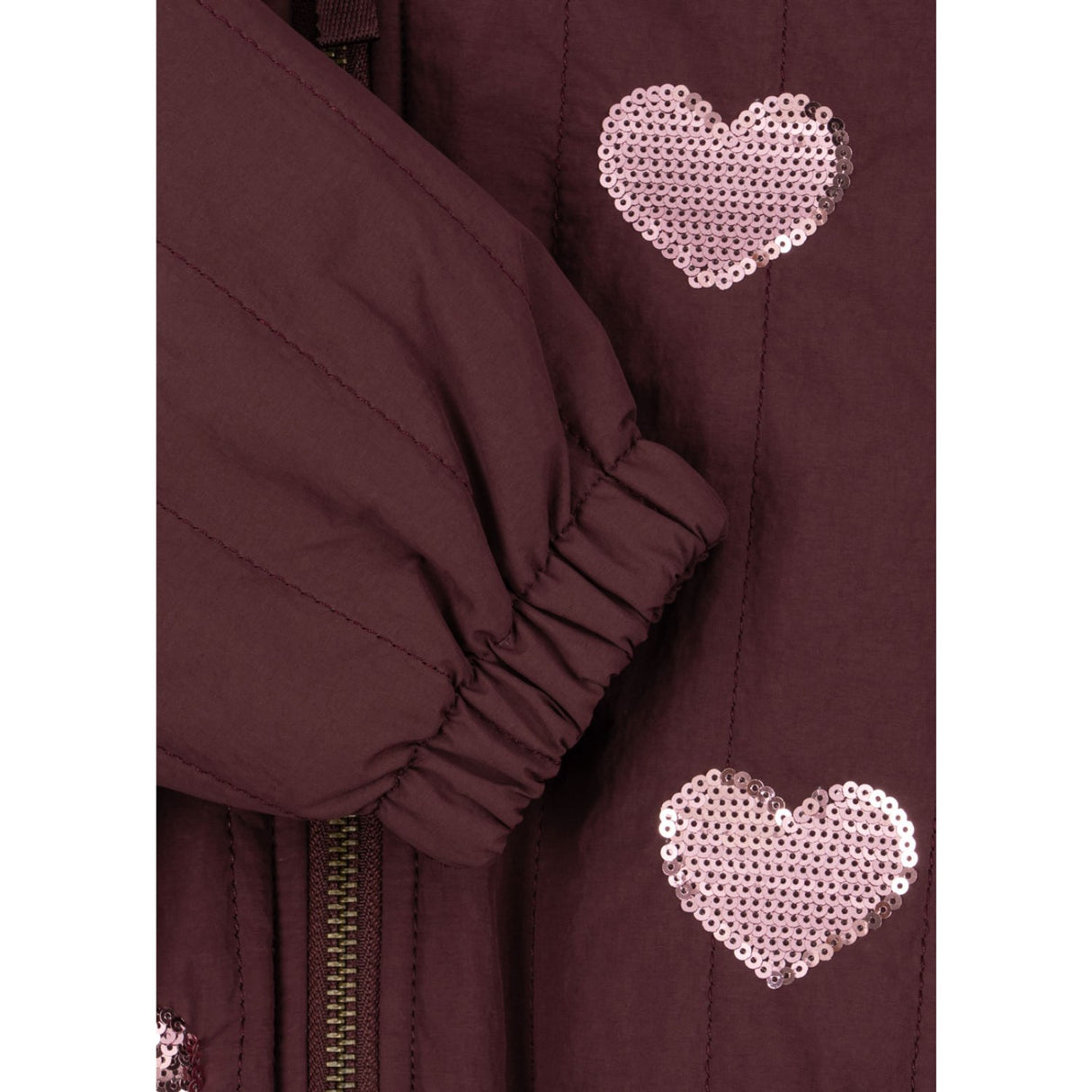 Konges Sløjd Decadent Chocolate Juno Sequin Bomber Jacket