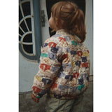 Konges Sløjd Like Cats And Dogs Juno Printed Bomber Jacket