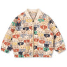 Konges Sløjd Like Cats And Dogs Juno Printed Bomber Jacket
