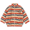 Konges Sløjd Tangerine Stripe Jody Embroidery Teddy Jacket Grs