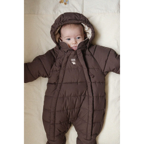 Konges Sløjd Chocolate Brown Alpi Baby Suit Grs