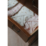 Petit Piao Eggnog Rabbit Aop Ppdio L_S Body Fold Pointelle Nb
